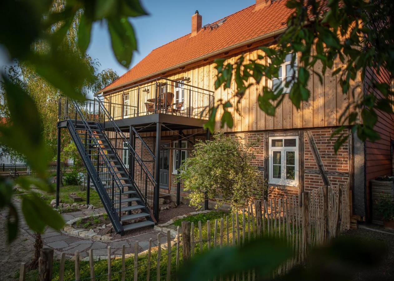 Ferienwohnung Hof Janne Stapelburg Exterior foto